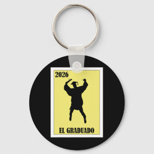 Funny Mexican Design For Graduation - El Graduado Key Ring