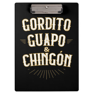 Funny Mexican in Spanish Clipboard