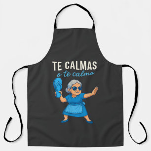Funny Mexican Spanish Grandma Apron