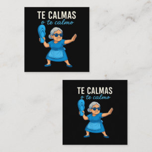 Funny Mexican Spanish Grandma Enclosure Card