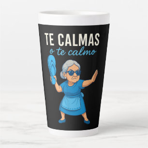 Funny Mexican Spanish Grandma Latte Mug