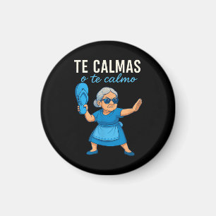 Funny Mexican Spanish Grandma Magnet