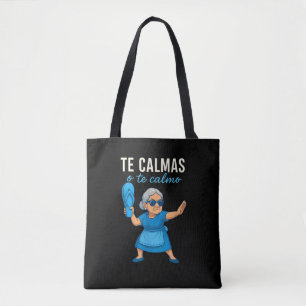 Funny Mexican Spanish Grandma Tote Bag