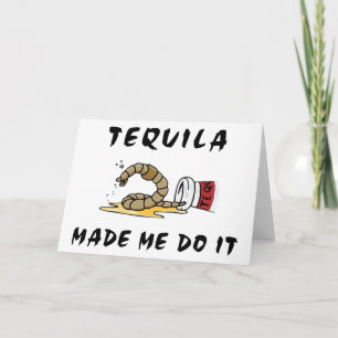 Funny Mexican Tequila Card