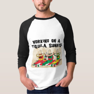 Funny Mexican Tequila Sunrise T-Shirt
