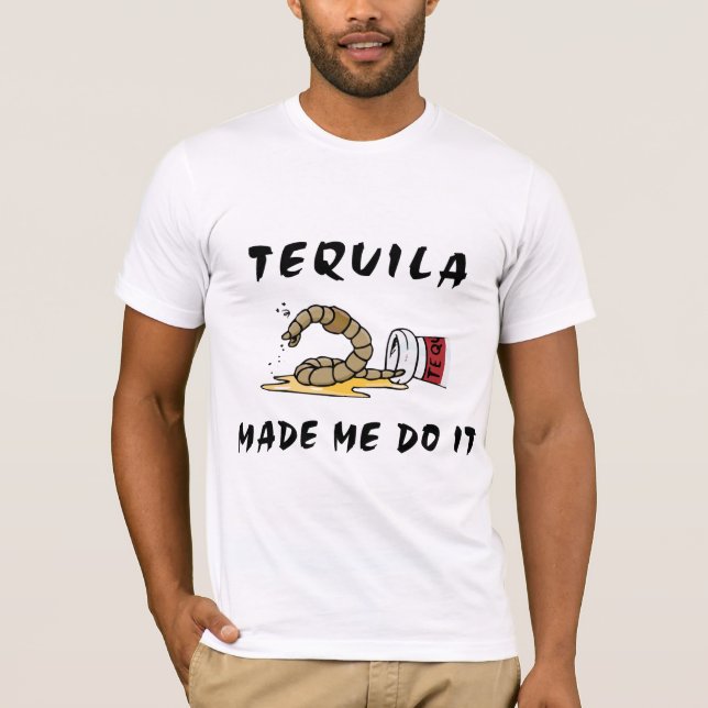 Funny Mexican Tequila T-Shirt (Front)