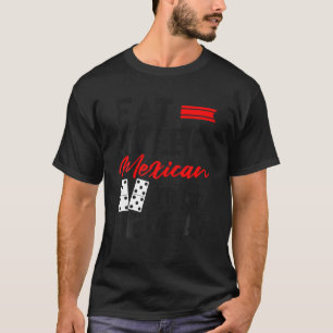 Funny Mexican Train Dominoes Game T Shirt