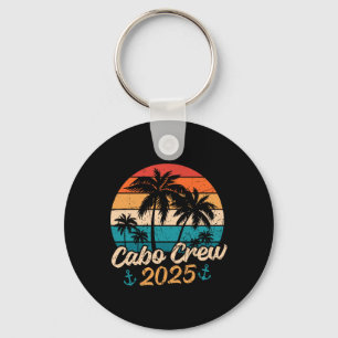Funny Mexico Vacation Trip Cabo Crew 2025 Matching Key Ring