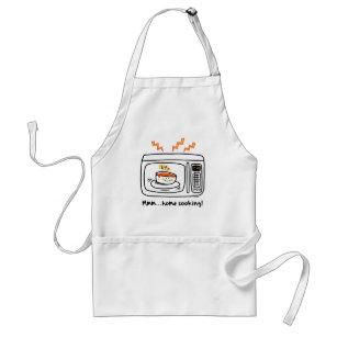 Funny Microwave Home Cooking Standard Apron