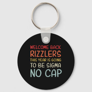 Funny Middle School Teacher Back To School Gen Alp Key Ring