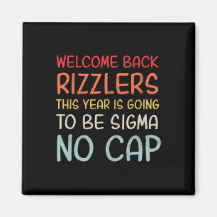 Funny Middle School Teacher Back To School Gen Alp Magnet