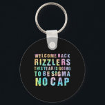 Funny Middle School Teacher Welcome Back To School Key Ring<br><div class="desc">Funny Middle School Teacher Welcome Back To School Rizzlers</div>