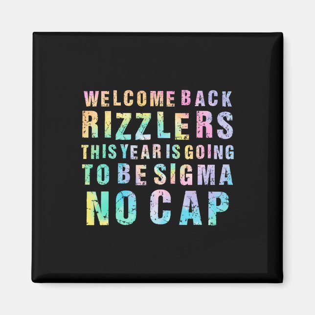 Funny Middle School Teacher Welcome Back To School Magnet (Front)