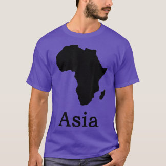 Funny Miedup Africa Asia  T-Shirt