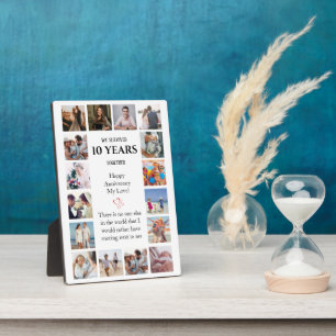Funny Milestone Anniversary Photo Plaque