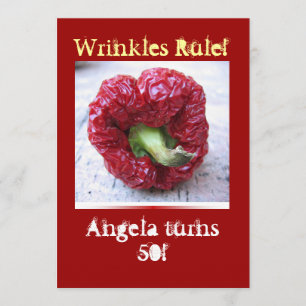 Funny Milestone Birthday Invitation