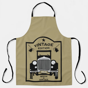 Funny Milestone Birthday Over The Hill Apron