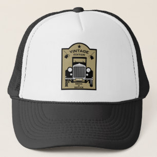 Funny Milestone Birthday Over The Hill Trucker Hat