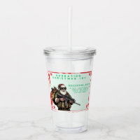 Funny Military/Christmas Santa