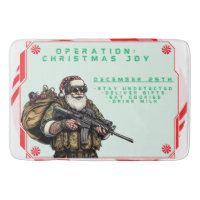 Funny Military/Christmas Santa