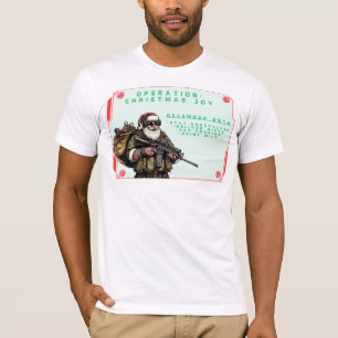 Funny Military/Christmas Santa T-Shirt