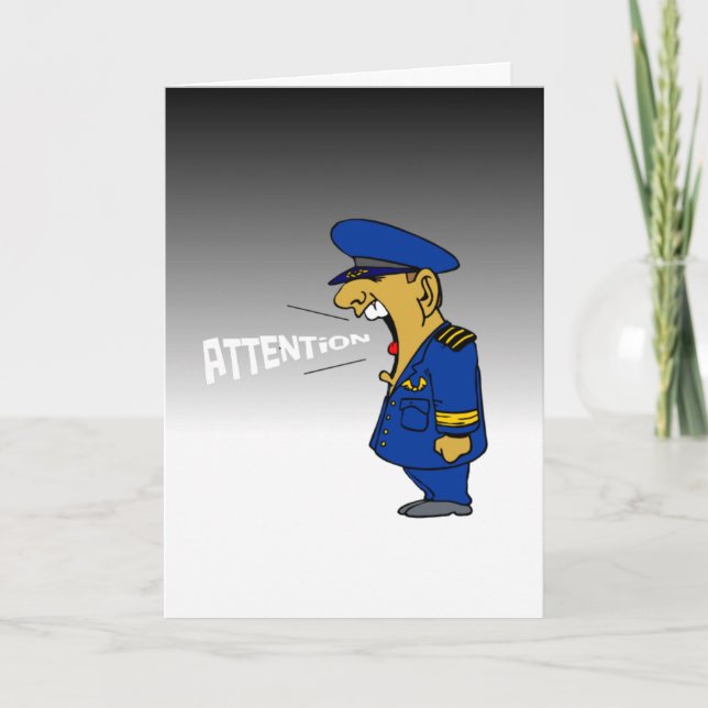funny military wife missing you card (Front)