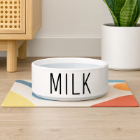 Funny Milk Dog