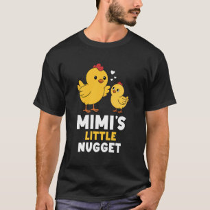 Funny Mimi and Nugget Chicken Mimiu2019s Grandchil T-Shirt