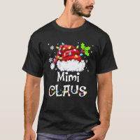 Funny Mimi Claus Christmas Pyjamas Santa