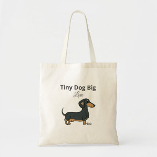Funny Mini Wiener Mum Tote Bag Gift