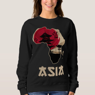 Funny Mixed Up Africa Asia Sweatshirt