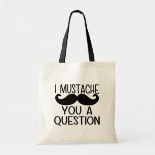 Funny Modern Typography Minimalist Tote Bag