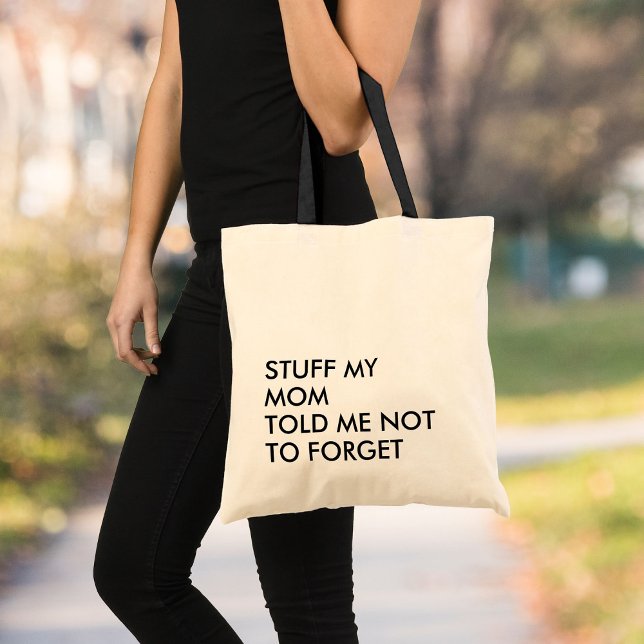 Funny Modern Typography Minimalist  Tote Bag (Creator Uploaded)