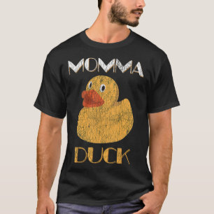 Funny Momma Duck Farm Animal Distressed animals do T-Shirt
