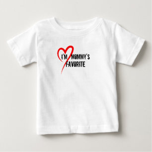 Funny Mommy's Favorite Toddler Shirt Kids Tee