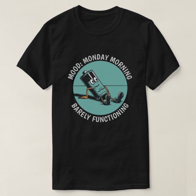 Funny Monday T-Shirt (Design Front)