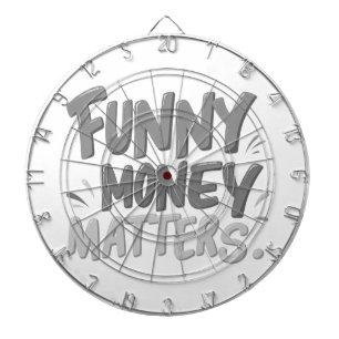 Funny Money Matters Dartboard