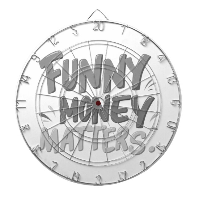 Funny Money Matters  Dartboard (Front)