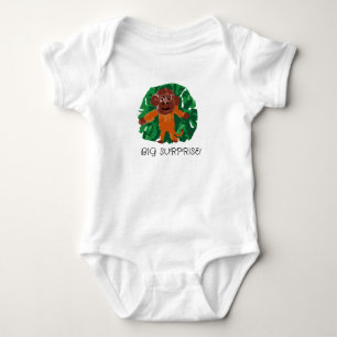 Funny Monkey Baby Bodysuit
