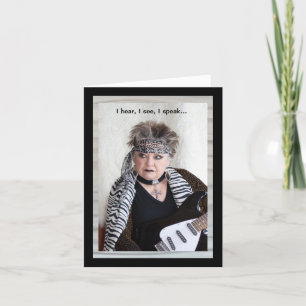 Funny Monkey Business Card