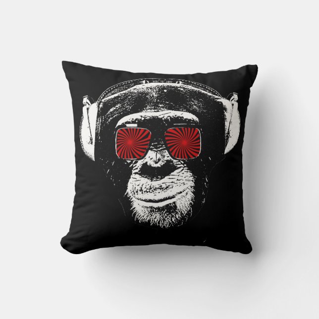 Funny monkey cushion (Front)