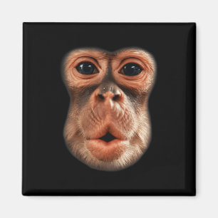 Funny Monkey Face Breath Men Boy Kid Halloween Cos Magnet