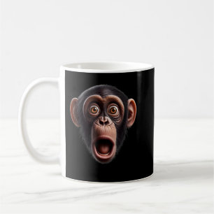 Funny Monkey Face chimpanzee Coffee Mug