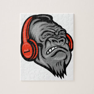 funny monkey jigsaw puzzle