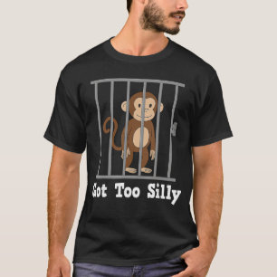 Funny Monkey Meme Gotoo Silly Humor Gifts Men Wome T-Shirt
