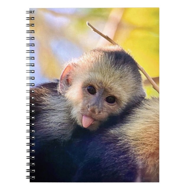 Funny Monkey Notebook (Front)