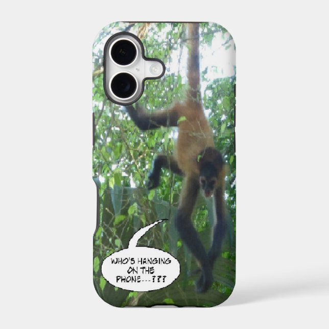 Funny Monkey Phone Case (Back)