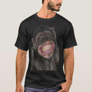 Funny monkey t-shirt for men, children and women