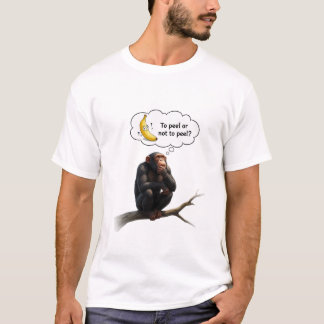 Funny monkey thinking T-Shirt