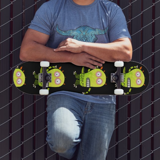 FUNNY MONSTER ALIEN Skateboards (Outdoor 3)